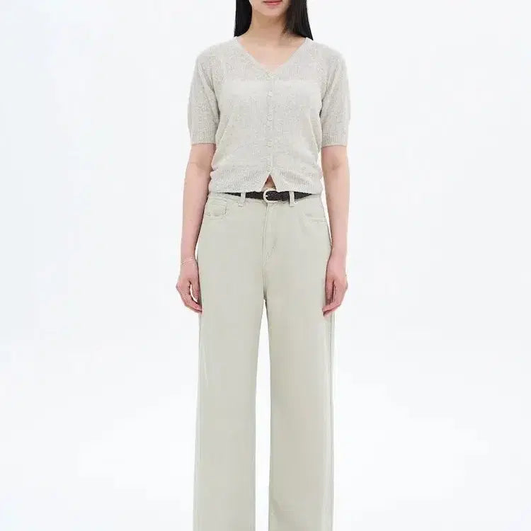 [BUNJANG] A.SECONZ Wide Leg Denim Pants / 에이세컨즈 와이드 데님 팬츠