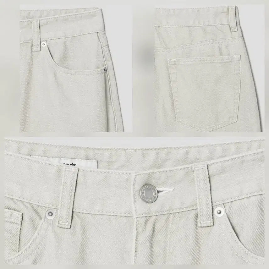 [BUNJANG] A.SECONZ Wide Leg Denim Pants / 에이세컨즈 와이드 데님 팬츠