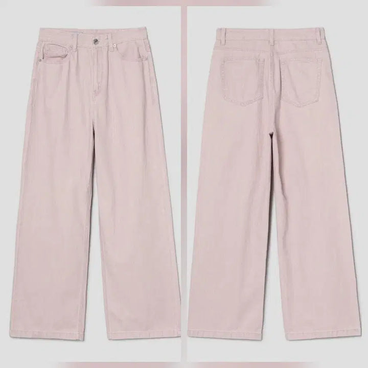 [BUNJANG] 8seconds Wide Leg Denim Pants / 에잇세컨즈 와이드 데님 팬츠