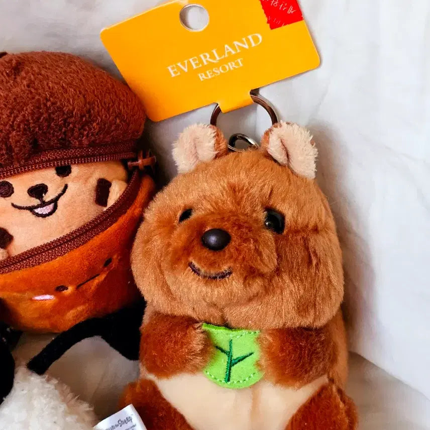 [BUNJANG] Everland Wallace &amp; Gromit Sheep Keyring Bundle Set / 에버랜드 키링 2종 양 키링 일괄