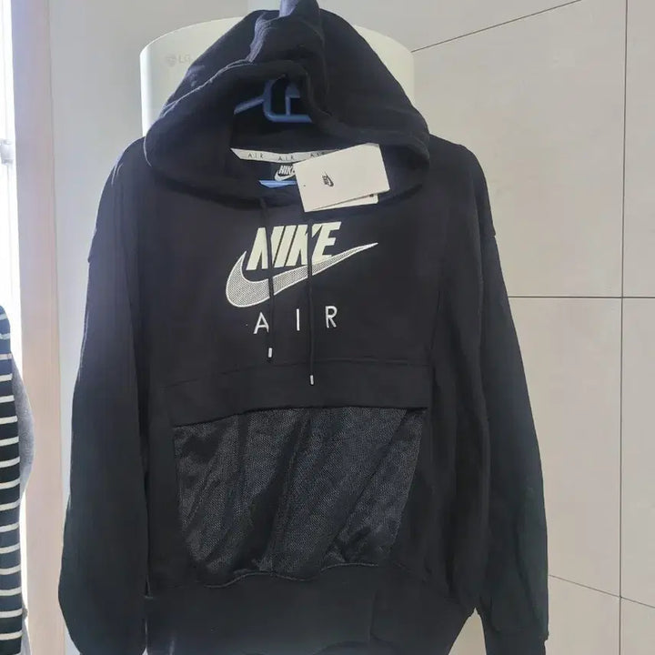 [BUNJANG] Nike Black Hoodie L Size New / 나이키 후드티 블랙 L 사이즈 새상품