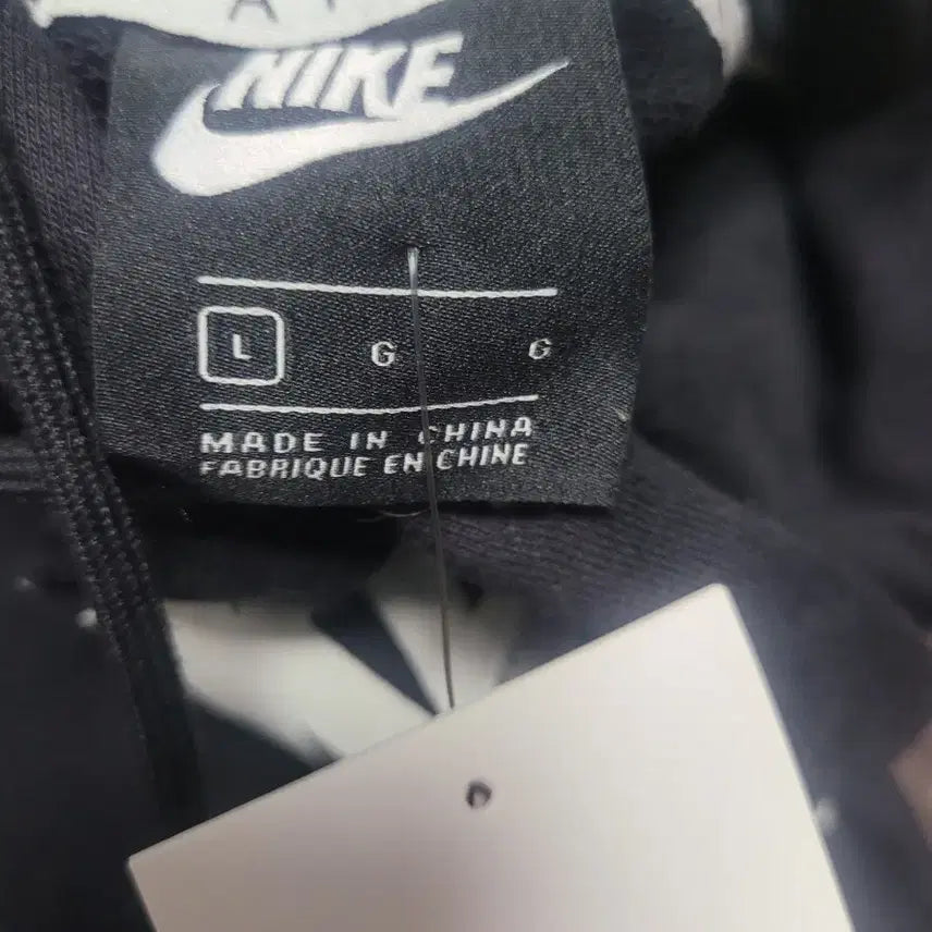 [BUNJANG] Nike Black Hoodie L Size New / 나이키 후드티 블랙 L 사이즈 새상품