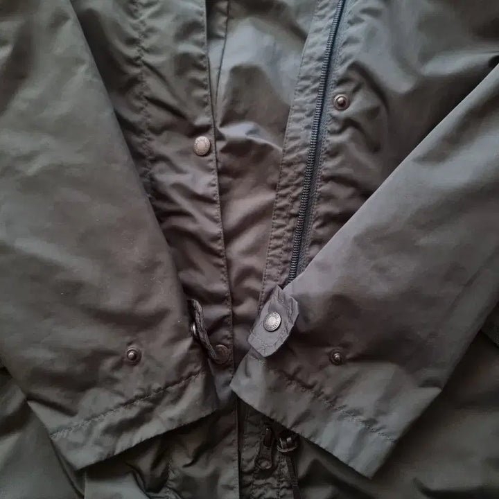 [BUNJANG] Aigle Hooded Long Field Jacket / 에이글 후드 롱 야상 점퍼