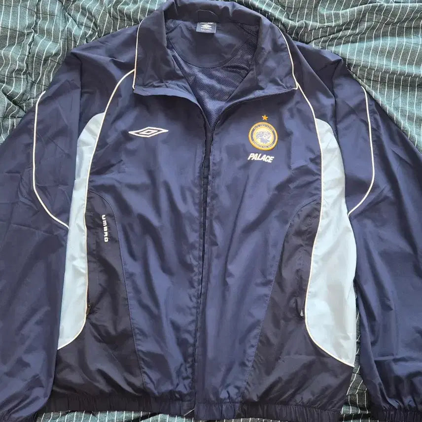 [BUNJANG] Palace x Umbro Track Jacket Blue 24SS / 팔라스 엄브로 트랙자켓 블루 24SS