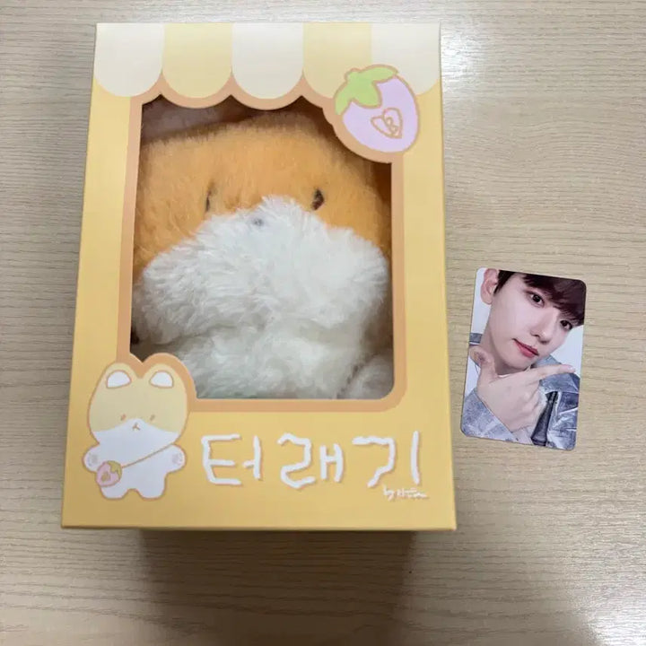 [BUNJANG] Baekhyun 20cm Plush Doll Full Box / 백현 터래기 20cm 인형(너가 나를 지켜야해, AR 보이스)
