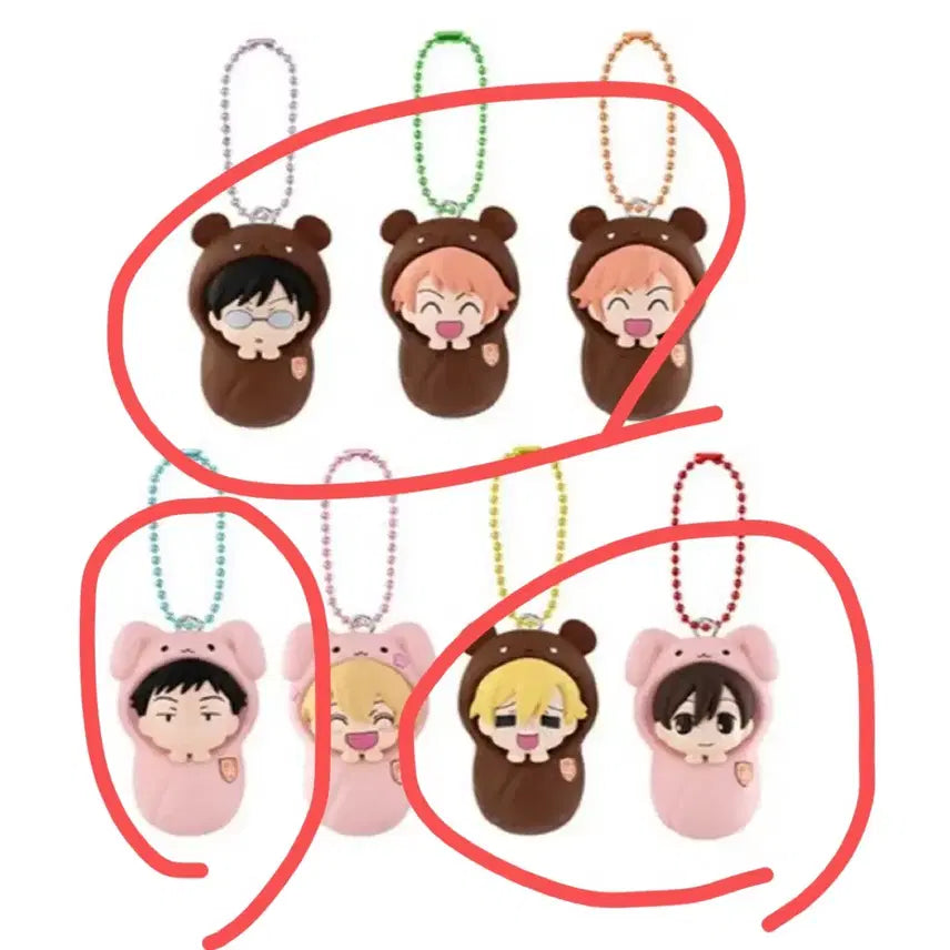 [SOLD OUT] 오란고교 호스트부 포대기 가챠 일괄 판매