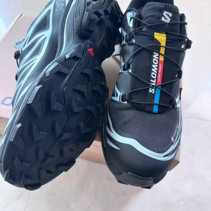 [BUNJANG] Salomon XT-6 Gore-Tex Black Silver Running Shoes / 살로몬 XT-6 고어텍스 블랙 실버 255MM