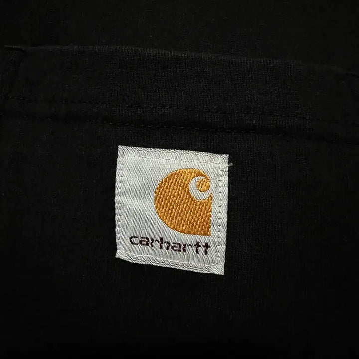 [BUNJANG] Carhartt Long Sleeve Pocket T-Shirt Black / [S,90]칼하트 포켓 긴팔티 롱슬리브 블랙