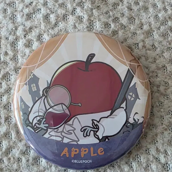 [BUNJANG] Reverse 1999 Sofmap Halloween Collaboration Apple Can Badge / 리버스1999 소프맵 할로윈 콜라보 캔뱃지 APPLe(애플)