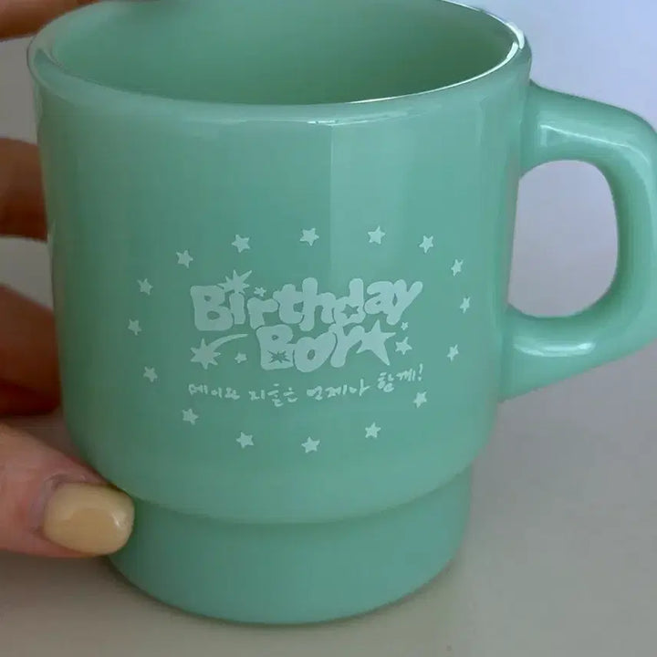 [BUNJANG] Park Jihoon 2025 Birthday Mug Cup / 무배*박지훈 생일 md 머그컵