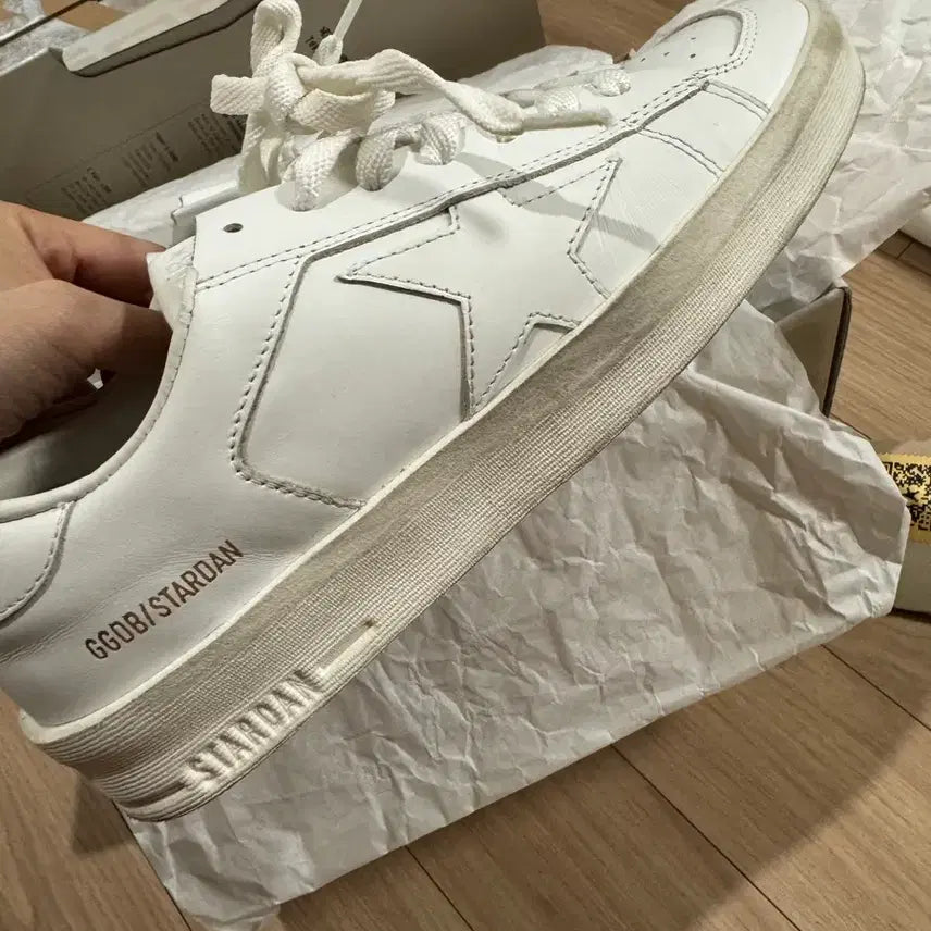 [BUNJANG] Golden Goose Star-Dan Optic White Sneakers / [골든구스] 스타단 옵틱 화이트 37(235~240)