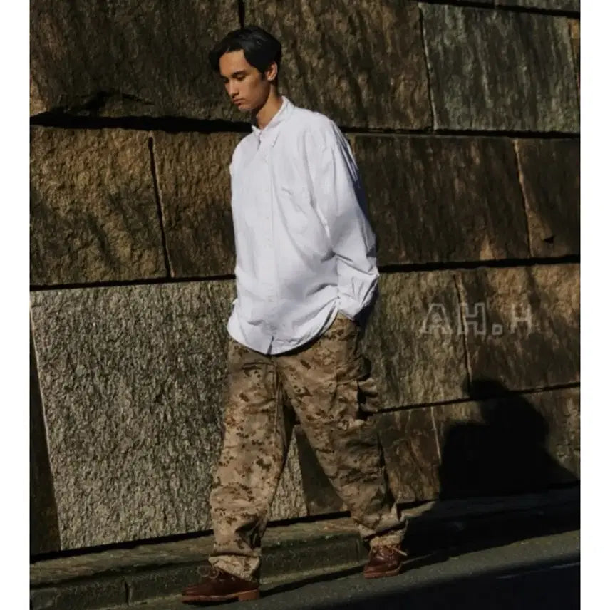 [BUNJANG] Polo Ralph Lauren Oxford White Shirt / 폴로 정품 옥스포드 화이트 셔츠