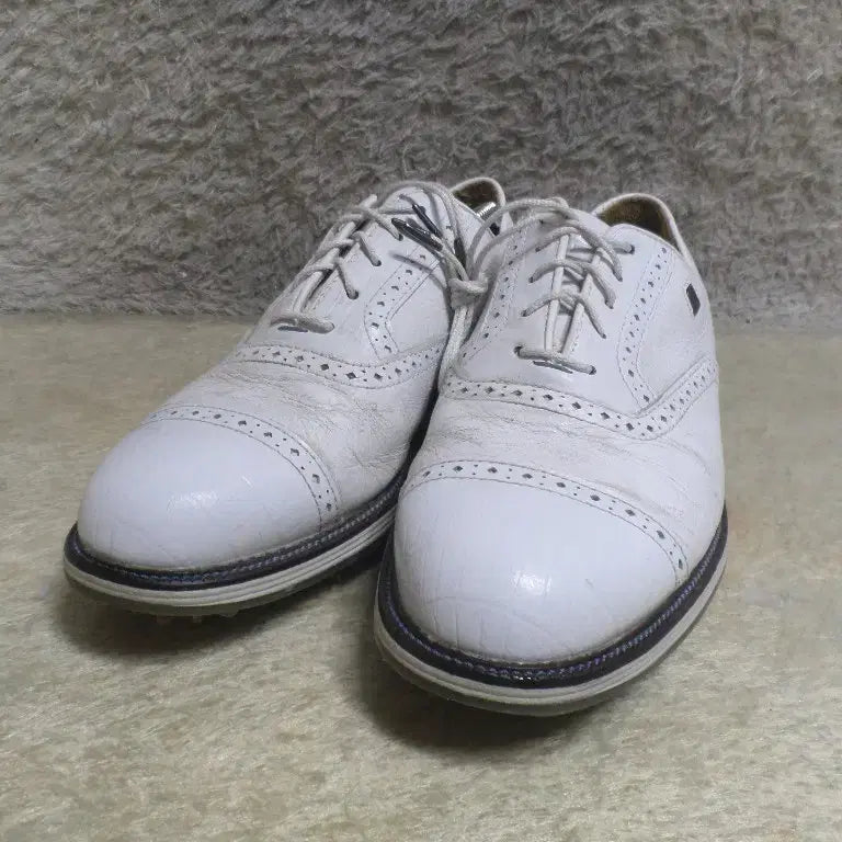 [BUNJANG] FootJoy Premier Golf Shoes White Used / 후루룩구제 265 풋조이 프리미어 골프화 화이트 중고 신발 260501