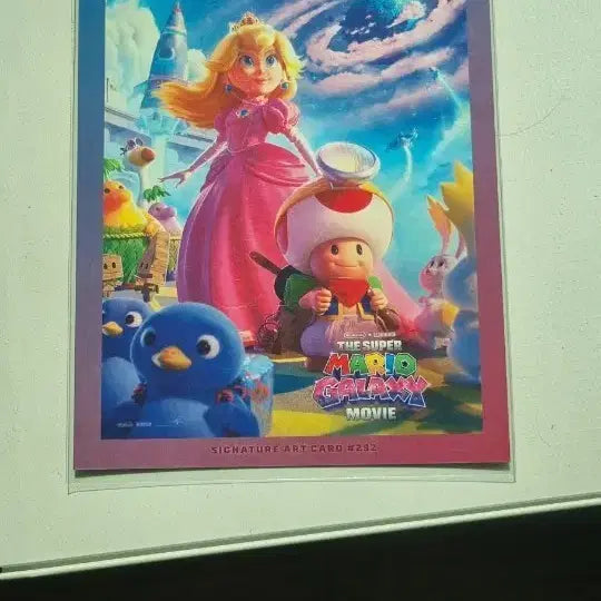 [BUNJANG] Super Mario Galaxy Art Card / 슈처마리오 갤럭시 아트카드
