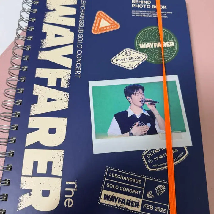 [BUNJANG] Lee Changsub The Wayfarer Behind Photobook / 이창섭 The Wayfarer 비하인드 포토북
