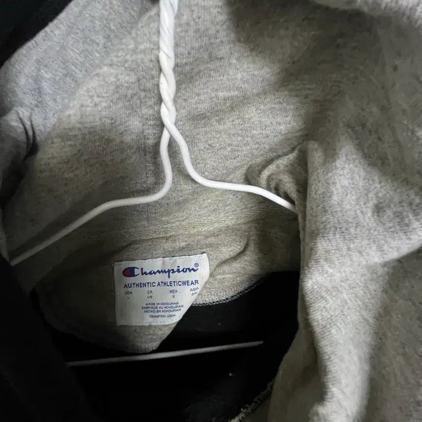 [BUNJANG] Champion Classic Logo Hoodie / 챔피언 후드티