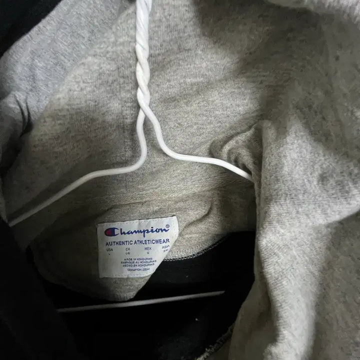 [BUNJANG] Champion Classic Logo Hoodie / 챔피언 후드티