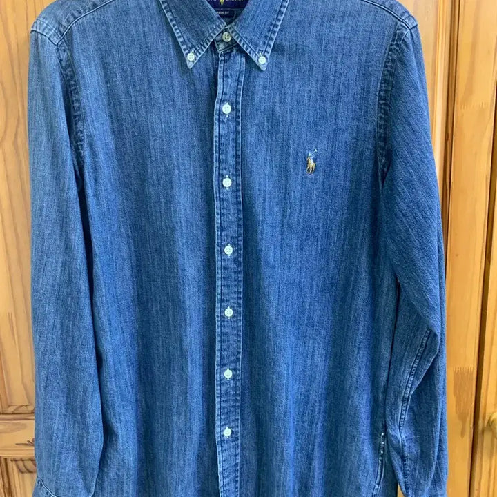 [BUNJANG] Polo Ralph Lauren Denim Chambray Shirt / 폴로 데님 샴브레이 셔츠