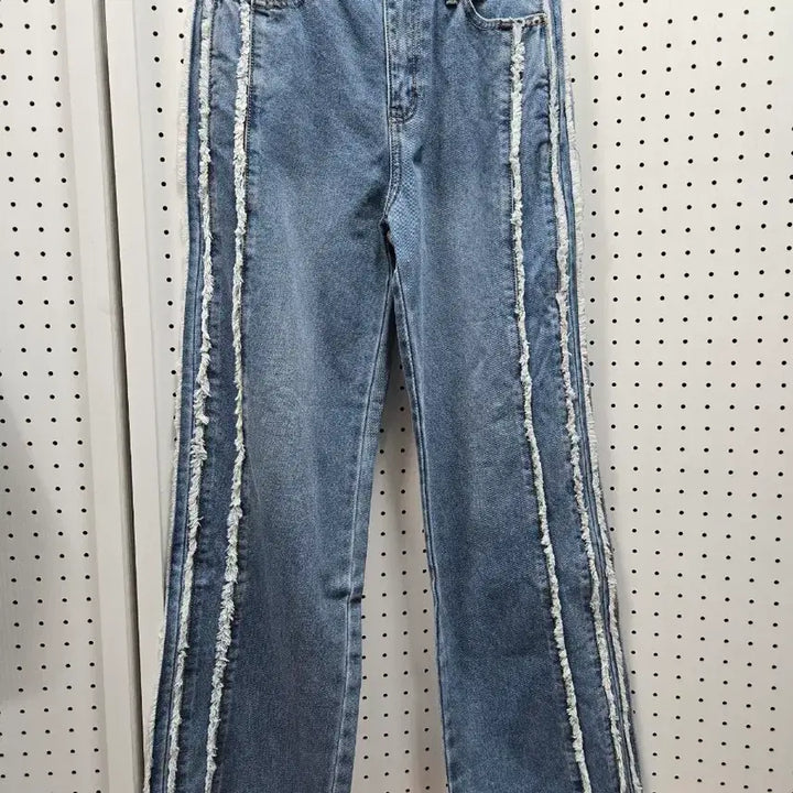[BUNJANG] Mixxo Side Line Point Denim Pants 26 / (1498)믹소 청 데님 팬츠 옆라인 포인트26