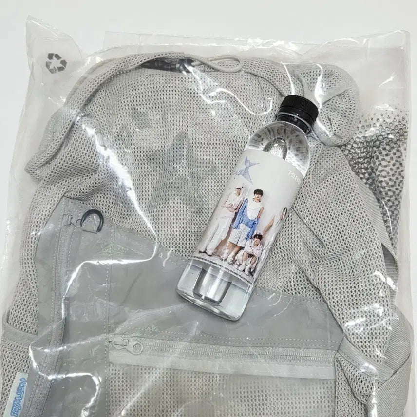 [BUNJANG] NCT WISH Sansan Gear Collaboration Mesh Bag / 엔시티위시 산산기어 메쉬백 콜라보 가방 위시 생수 구성