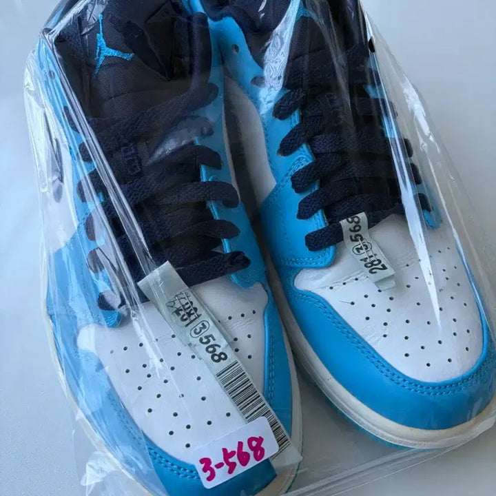 [BUNJANG] Nike Air Jordan 1 Low Dark Powder Blue (265mm) / 나이키 조던1 로우(다크 파우더 블루, 265사이즈)