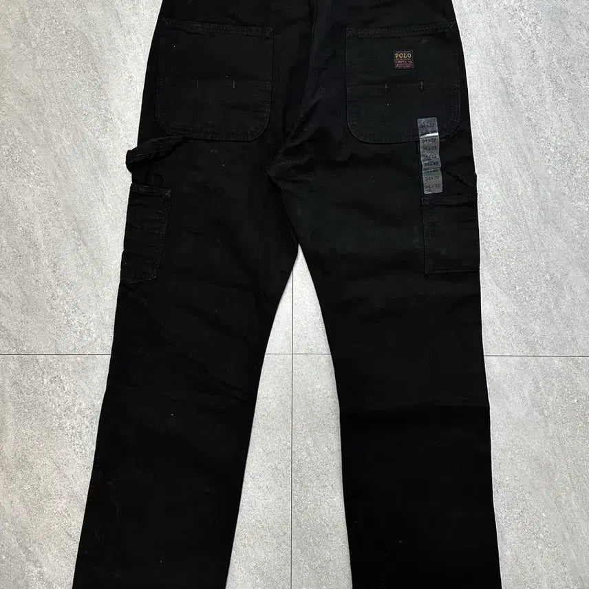 [BUNJANG] Polo Ralph Lauren Double Knee Carpenter Pants Black 34x32 / (새상품)폴로 더블니 카펜터 블랙 34x32