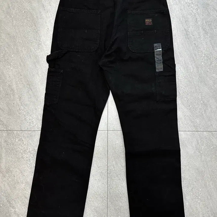 [BUNJANG] Polo Ralph Lauren Double Knee Carpenter Pants Black 34x32 / (새상품)폴로 더블니 카펜터 블랙 34x32