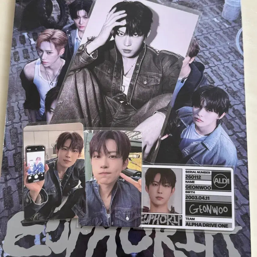 [BUNJANG] Alpaca Drive One GDW Freaks Alarm Photocard Set / 알파드라이브원 알디원 건우 프릭알람 포카 세트