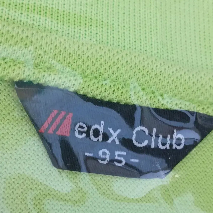 [BUNJANG] Medicus Club Lime Short-Sleeve Polo T-Shirt Size 95 / 메덱스클럽 라임색 반팔 카라티 95 새상품