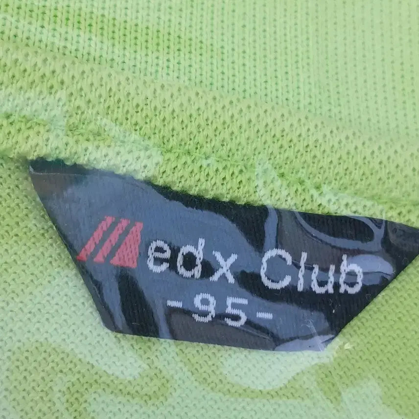 [BUNJANG] Medicus Club Lime Short-Sleeve Polo T-Shirt Size 95 / 메덱스클럽 라임색 반팔 카라티 95 새상품