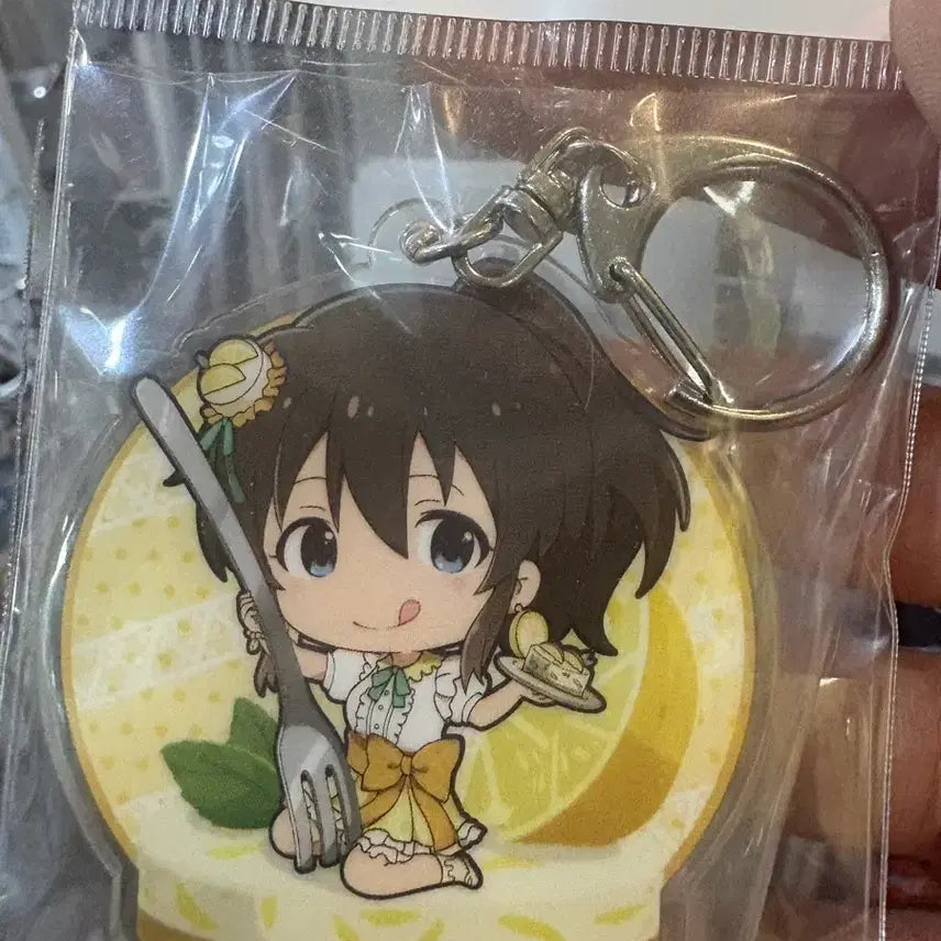 [BUNJANG] THE iDOLM@STER Cinderella Girls Minako Satake Acrylic Pop Keychain / 밀리마스 사타케 미나코 아크릴 팝 키홀더