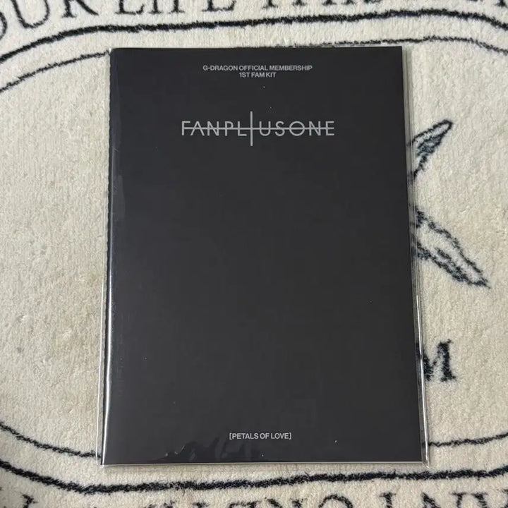 [BUNJANG] Bigbang G-Dragon Fanclub Kit Notebook / 빅뱅 지드래곤 팸키트 노트