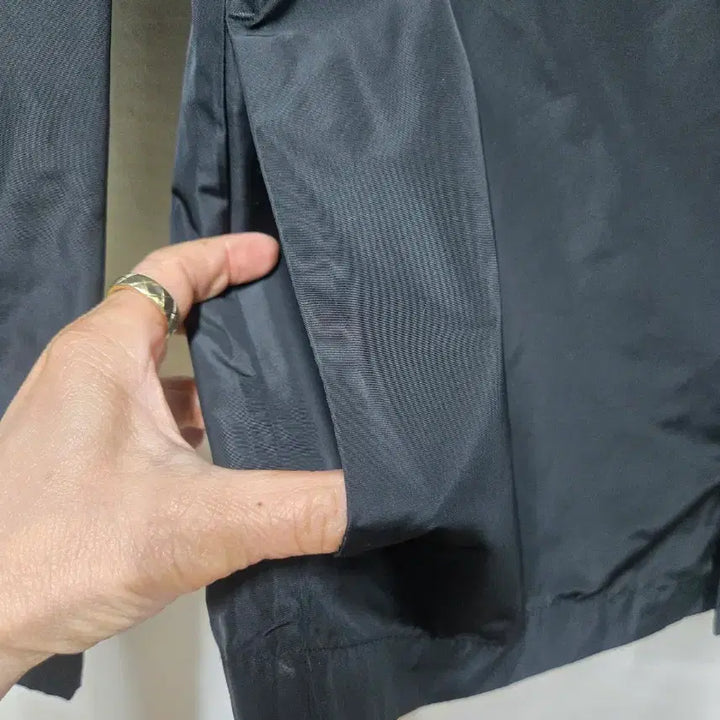 [BUNJANG] ZARA Black Prada-Twill Pocket Shirt Jacket M / 자라 블랙 프라다원단 포켓 셔츠 자켓 M