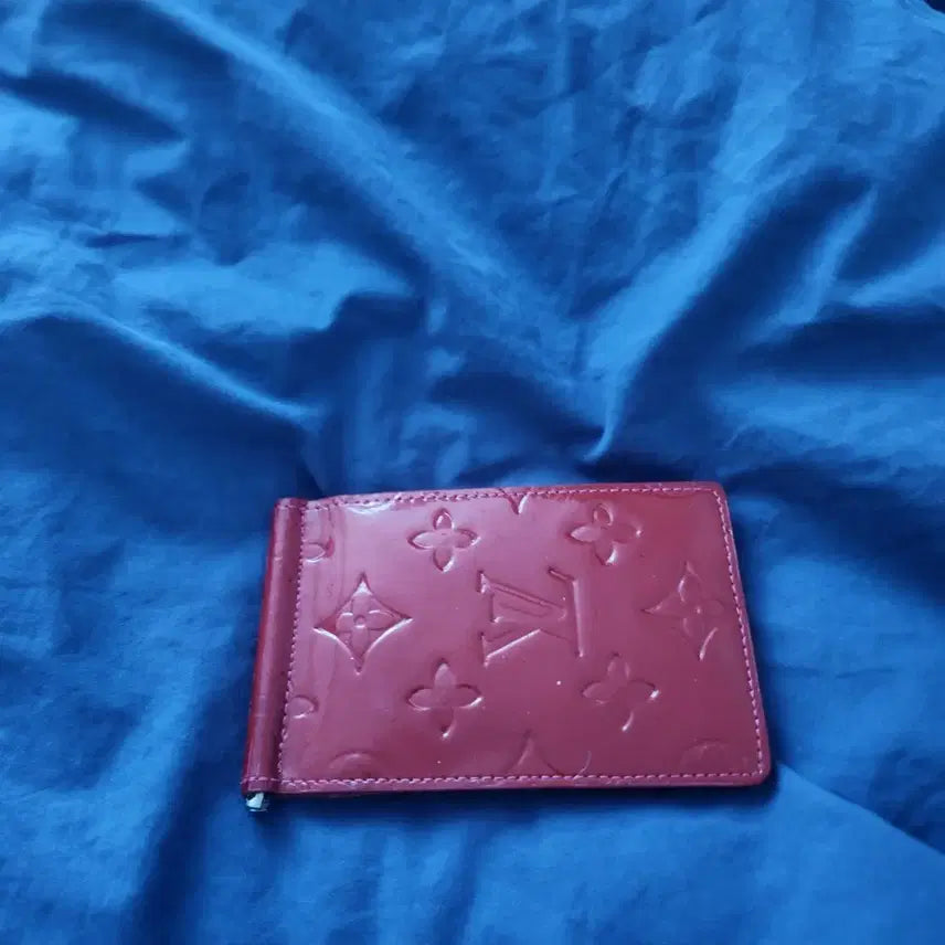 [BUNJANG] Louis Vuitton Monogram Money Clip Red / 루이비통 모노그램 머니클립 레드