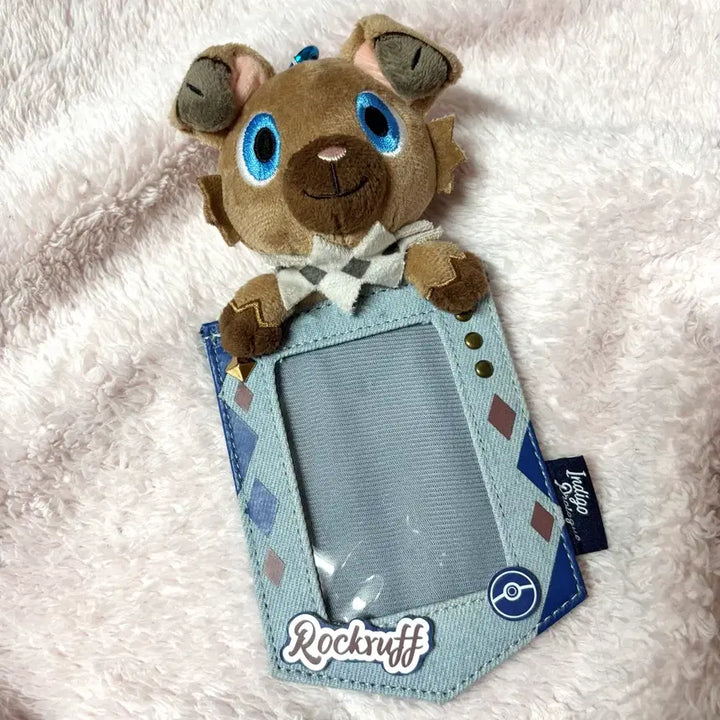 [BUNJANG] Pokemon Center China Exclusive Rockruff Photocard Holder / 포켓몬스터 중포센 한정 암멍이 포토카드 홀더