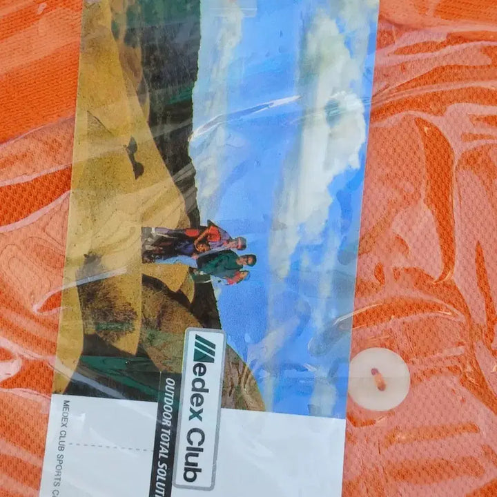 [BUNJANG] Medex Club Orange Polo Shirt Size 100 / 메덱스클럽 오렌지 폴로셔츠 100 새상품