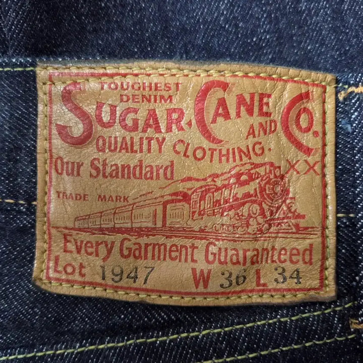 [BUNJANG] Sugar Cane 1947 Selvage Denim Jeans (36x34) / [W36L34] 슈가케인 1947 셀비지 데님