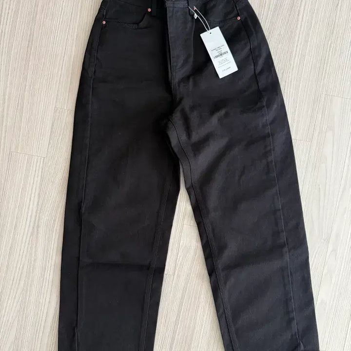 [BUNJANG] SIYAZU Arco Curved Denim Black S / 새상품-시야쥬 아르코 커브드 데님 블랙 S