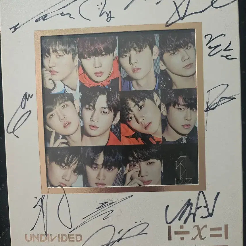 [BUNJANG] Wanna One Undivided Album (Signed Edition) / 워너원 Undivided 앨범 (싸인반)