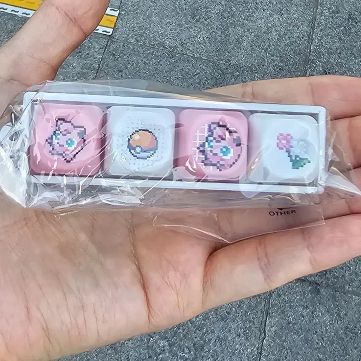 [BUNJANG] Tony Moly Pokemon Jigglypuff Keyring / 토니모리 키캡 키링 / 포켓몬 키캡 키링 (푸린)