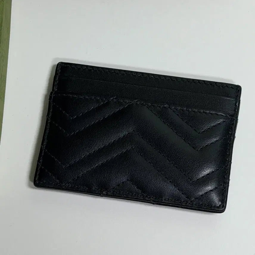 [BUNJANG] Gucci GG Marmont Card Case Wallet / 구찌 GG 마몽 카드 케이스 카드지갑