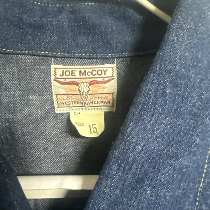 [BUNJANG] Joe Mccoy Denim Shirt New / JOE MCCOY 데님 셔츠 새상품
