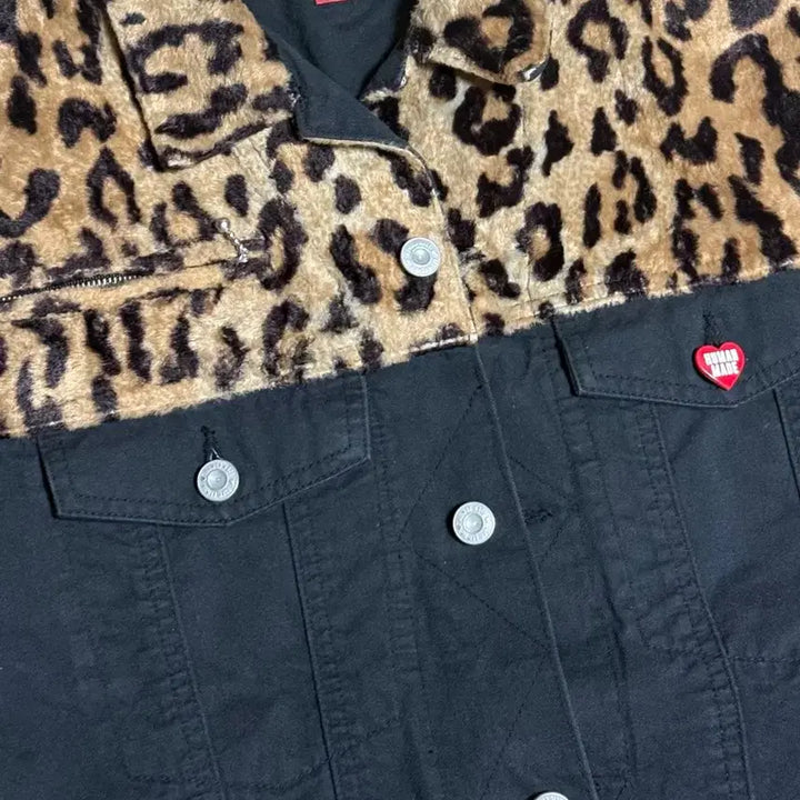 [BUNJANG] Human Made Leopard Jacket XL / 휴먼메이드 레오파드 자켓 xl