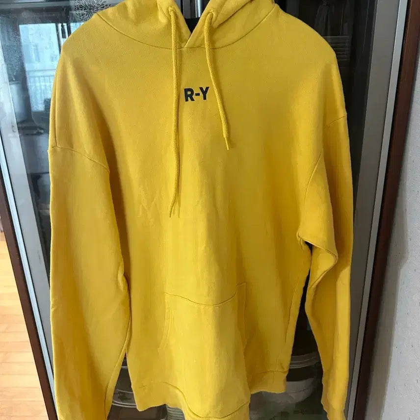 [BUNJANG] R-Y Yellow Hoodie / 새상품 R-Y 옐로우 후드티 판매합니다.