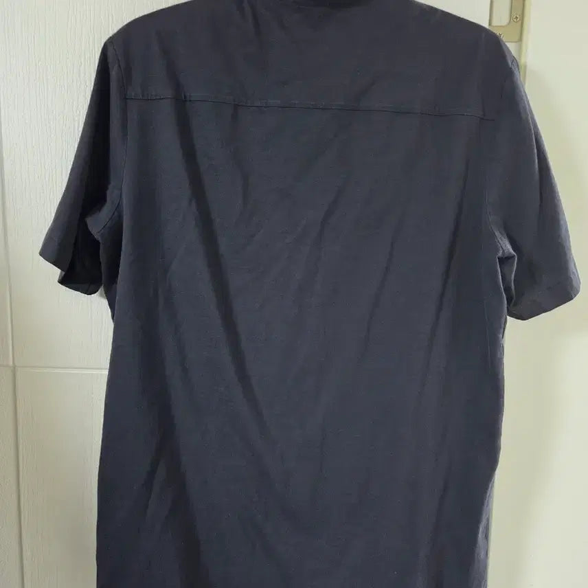 [BUNJANG] COS Navy Short Sleeve Shirt / COS 코스 네이비 반팔 셔츠
