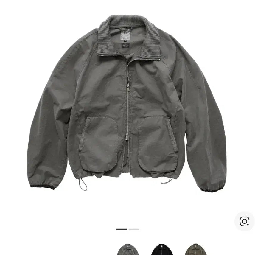 [BUNJANG] Polilu Lip Jacket Sage Grey / [3] 폴리테루 립 자켓 세이지 그레이