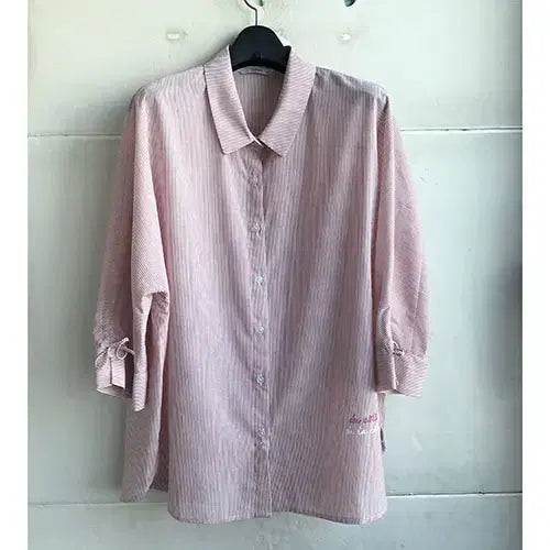 [BUNJANG] JISSE NE Authentic Striped Blouse / 지센 정품/2021-77.88/새거수준