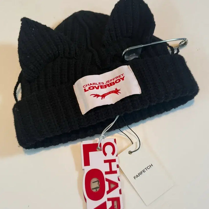[BUNJANG] Charles Jeffrey Loverboy Chunky Punk Earflap Beanie OS / 찰스제프리 러버보이 청키펑크 이어클립 비니 OS