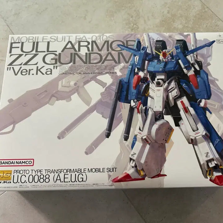 [BUNJANG] Bandai MG 1/100 Full Armor ZZ Gundam Ver.Ka / MG 풀아머 ZZ 건담 Ver.Ka 팝니다