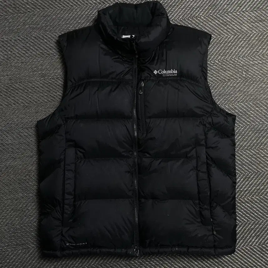 [BUNJANG] Columbia USA Titanium Two-Way Goose Down Vest Black XXL / 컬럼비아 USA 티타늄 투웨이 구스다운 베스트 블랙y 5418
